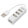 Hub USB UNITEK HUB 4X USB 2.0 - BIAŁY, Y-2146